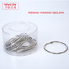 Manufactor supply Metal . Neijing 60mm Outer diameter of snap ring 68mm Opening laps Clamps Loose-leaf ring