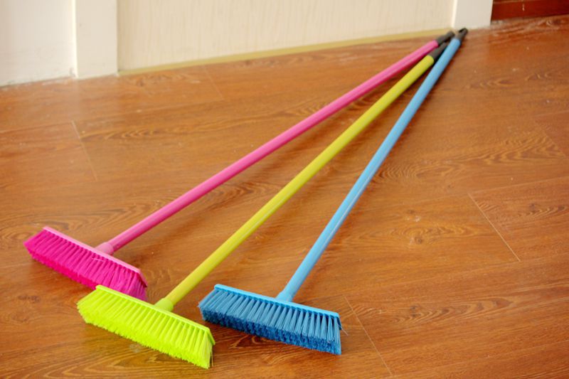 Floor Brush,Long Handle Toilet Wall Tile Cleaning Brush,Hard