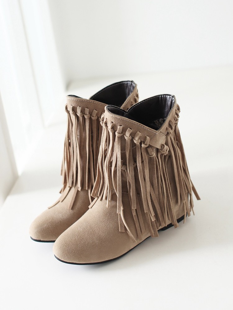 Bottes femme en PU artificiel - Ref 3355230 Image 28