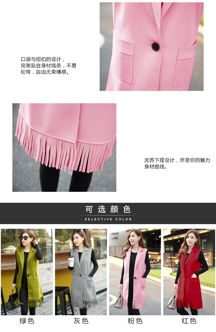 Gilet femme en Sergé - Ref 3316982 Image 23