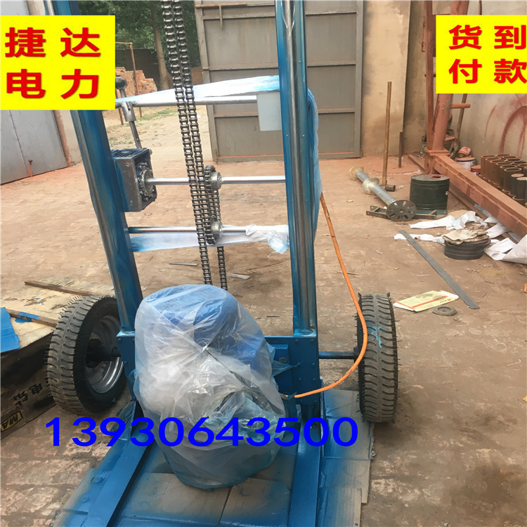 小型螺旋地桩打桩机/小型打井机器/小型光伏地桩打桩机