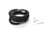 The new Korean version of the high bullet gold silk line 0.5 hit the iron buckle horse buckle DJ hair accessories rubber band hair ring Taobao hot sale