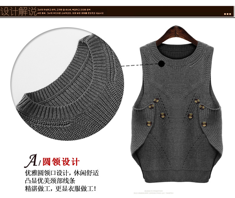 Gilet femme en Pull - Ref 3317270 Image 14