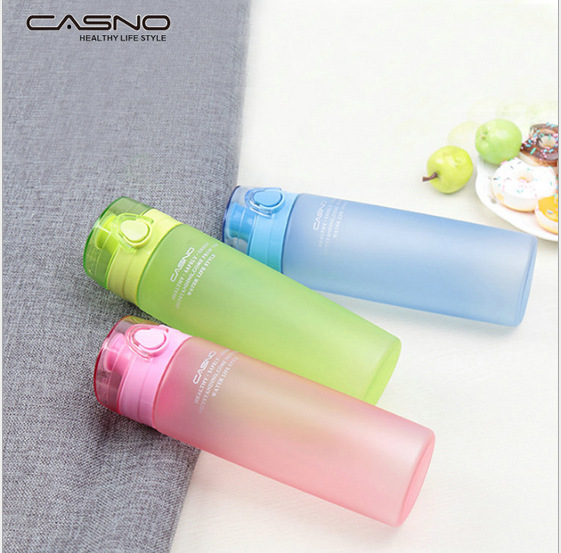 太空杯磨砂运动水杯创意便携学生水杯pc透明杯子2017新款杯子礼品(下单备注颜色)26