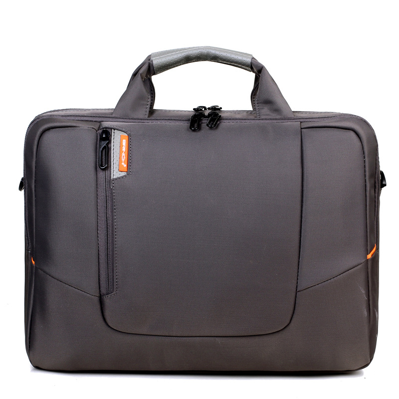 Unisex Basic Solid Color Water Repellent Briefcases display picture 2