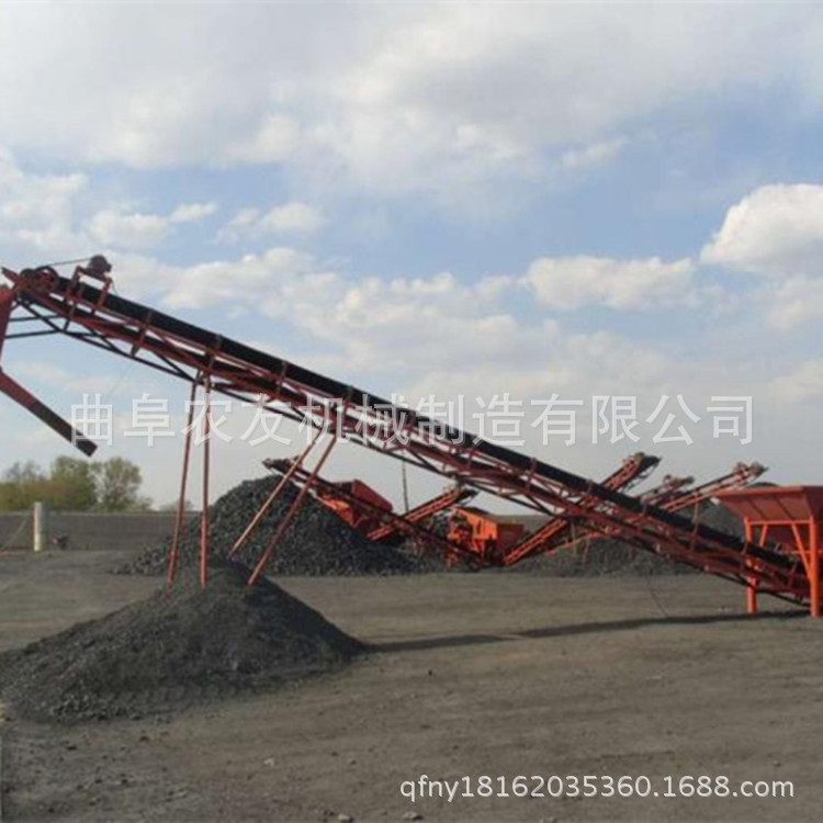 可移动式皮带伸缩运输机 物流装车用皮带机