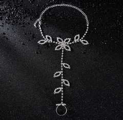 新娘腳鏈 水鑽腳鏈沙灘腳鏈光腳腳飾 eBay 亞馬遜 速賣通