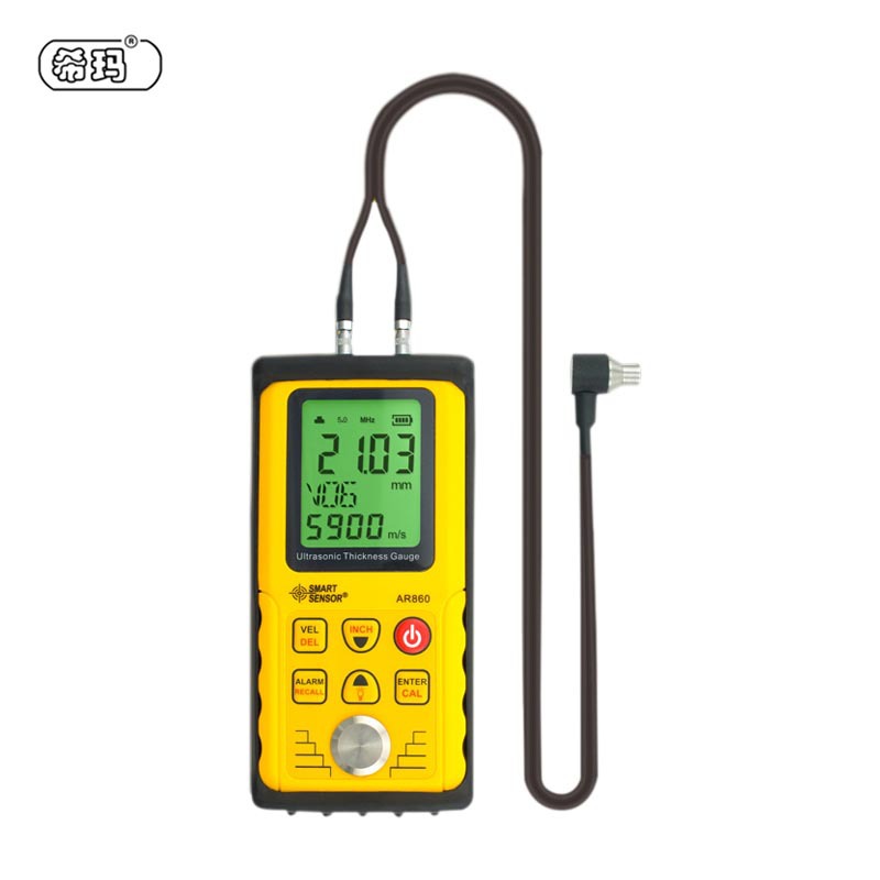 香港希玛AR860超声波测厚仪 金属厚度测量仪 厚度仪测厚1.0-300mm