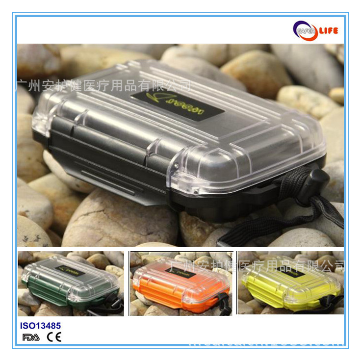 Viajes al aire libre playa profesional teléfono móvil Caja impermeable buceo objetos de valor Caja impermeable plástico sellado Caja impermeable