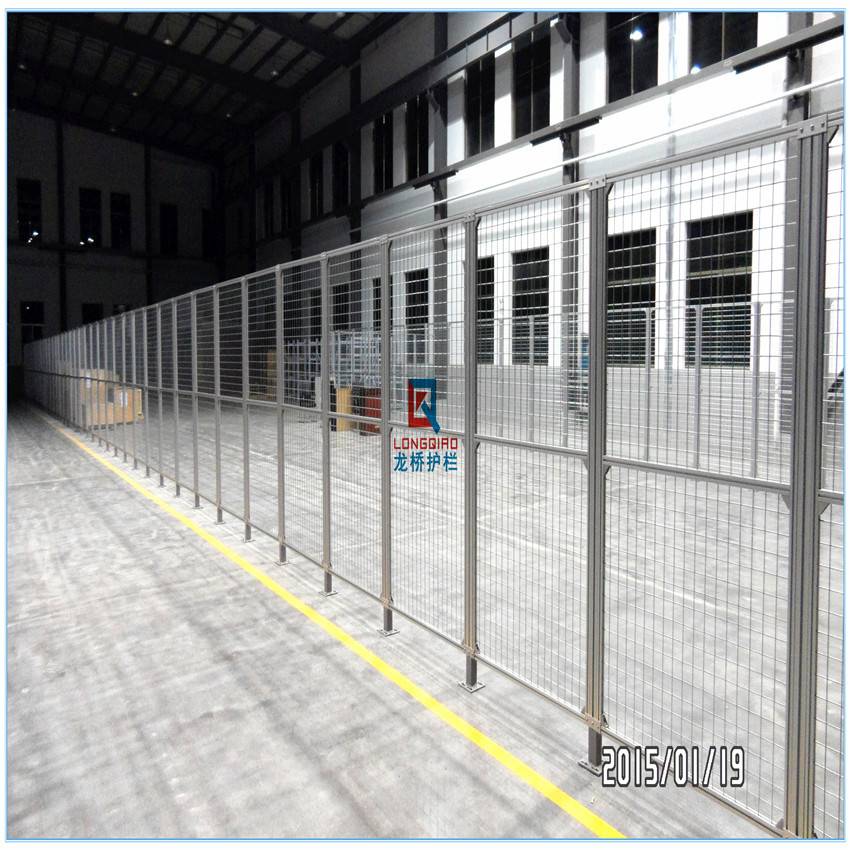 西安铝合金车间隔离网/西安机器人隔离网/龙桥护栏厂家直销