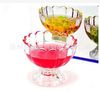 Factory wholesale thick glass ice cup ice cream cup dessert ice cream cup salad cup