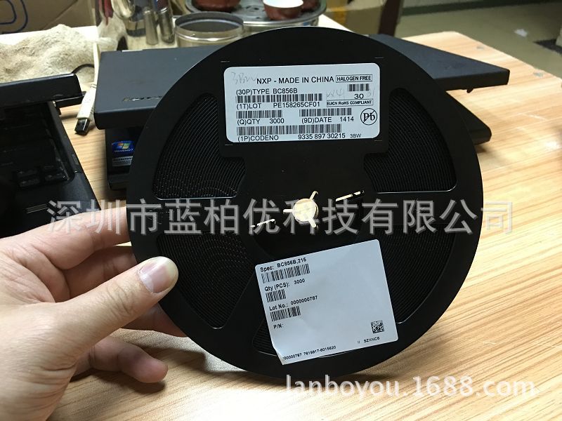 贴片 BC856B 封装SOT-23 丝印3BW 全新手上现货库存供应