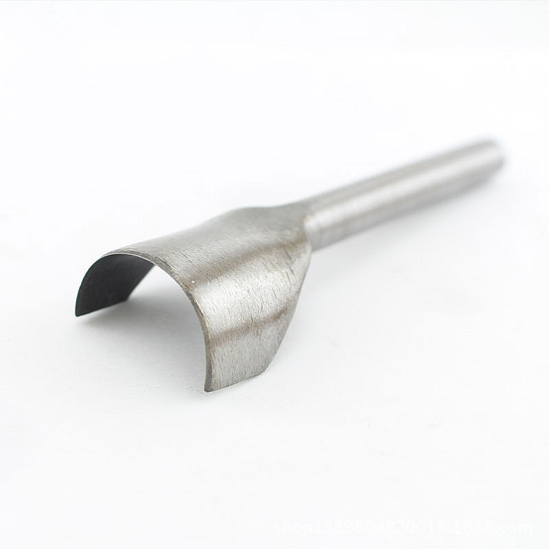 Talla de cuero herramienta de cuero arte de cuero corte de esquina redonda semicírculo punzonado C-tipo corte de biselado esquina redonda punzonado cola punzonado cinturón semicírculo corte