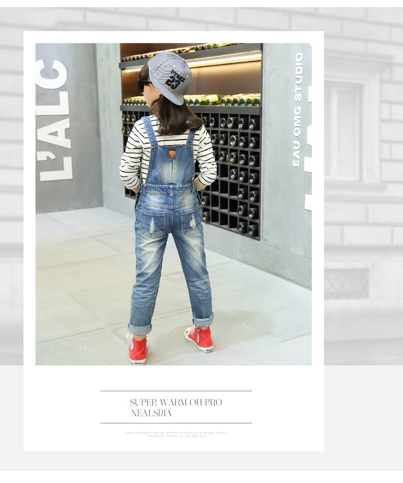 Pantalon fille en toile - Ref 2062107 Image 21