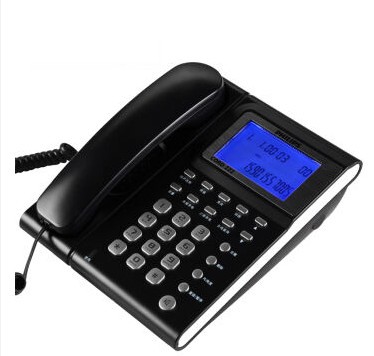 办公飞利浦cord222 来电显示 固定电话机 办公家用座机有线话机