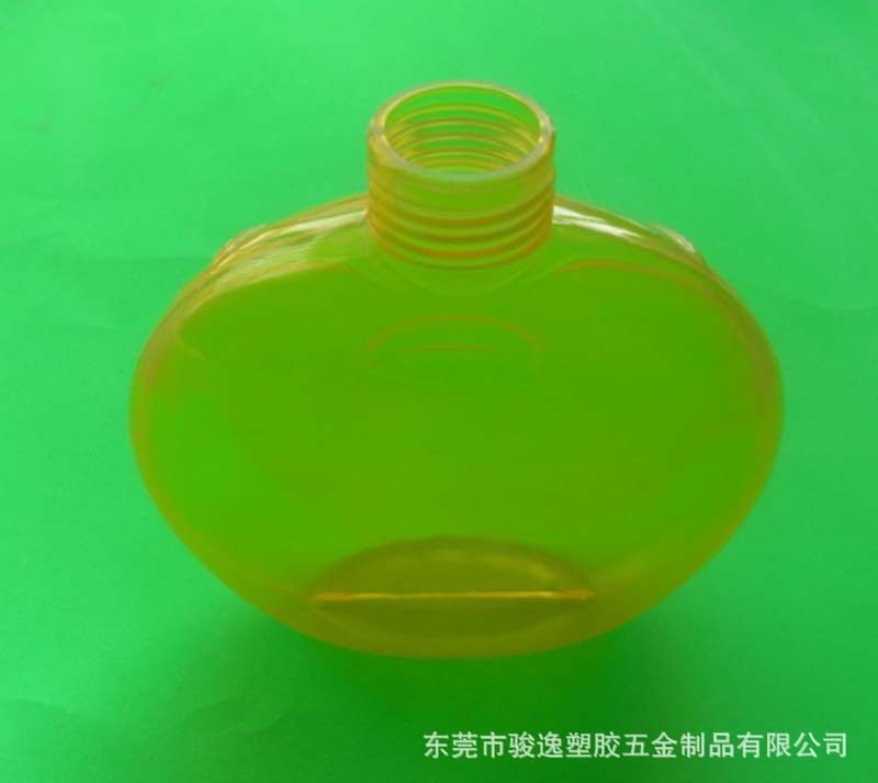 厂家直销 pvc塑料瓶 透明黄色扁瓶 浮液洗发水瓶胶水瓶可定制-阿里巴巴
