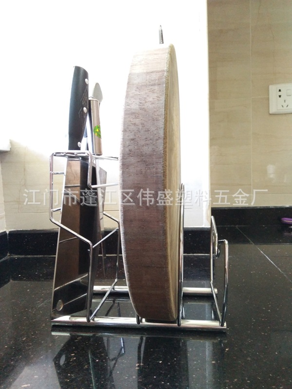 刀架砧板架－不锈钢色