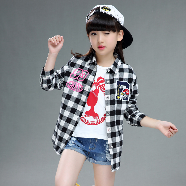 Chemise fille à manche longue - Ref 2085644 Image 8