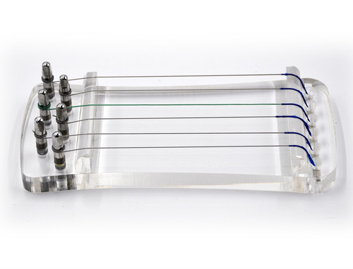 Portable crystal guzheng finger training device solid wood guzheng finger training device fingering practice device guzheng accessories