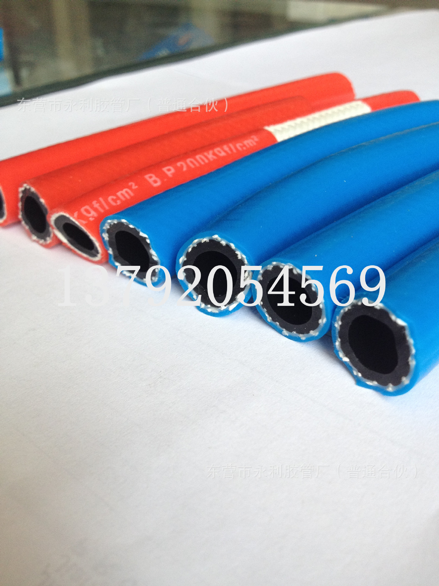 焊接设备氧气管 三胶二线8*30*3Mpa 乙炔管山东橡胶高压管