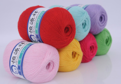 Special Offer wholesale yarn quality goods hyz Pure Cashmere Hand-knitted Wool Fine wool line baby Wool