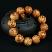 厂家直销精品太行老料崖柏瘤疤高油性 20mm*12颗手串佛珠念珠批发