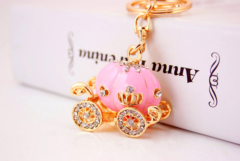 40g Weight Bag Charms Bag Accessories Type Rhinestones Inlay Material Alloy Material Pumpkin Pattern Animal Alloy Metal Valentine'S Day Mother'S Day Unisex 3