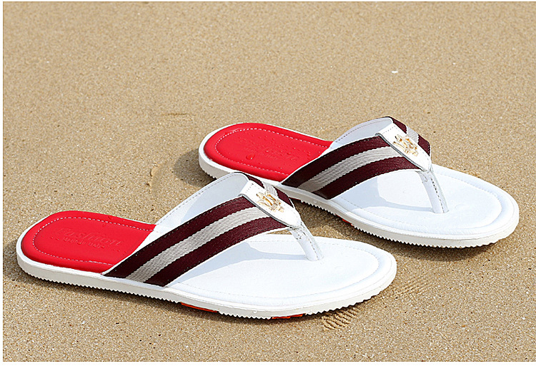summer leisure time man Pinch Beach shoes flip flops ventilation manual Sandals personality slipper Male drag