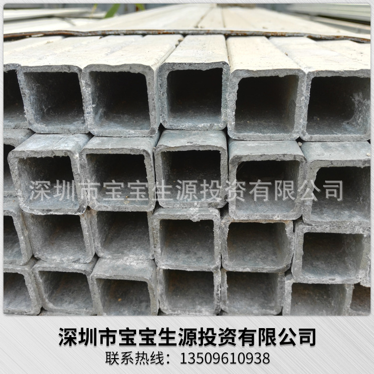 长期生产 深圳耐磨抗压无缝镀锌方通 国标镀锌方通规格齐全