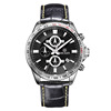 Megir men's watch three -eye timing waterproof luminous sports watch 3001g