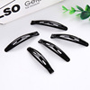 Fashion BB clip, a drop of water clip, a black alloy hair clip 2 yuan wholesale Taobao gift