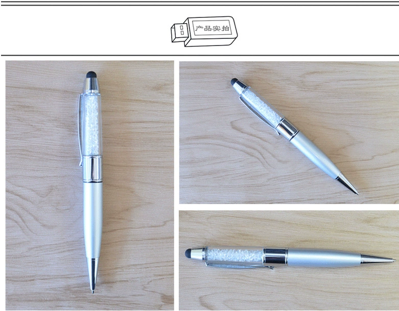 U disk manufacturer produces crystal U disk pen U disk pen high -grade crystal U disk customized gift U disk customization