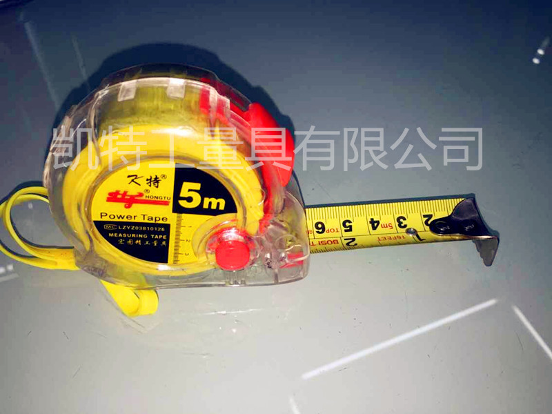 K 特长嘴透明卷尺 美观抗摔 适用范围广。