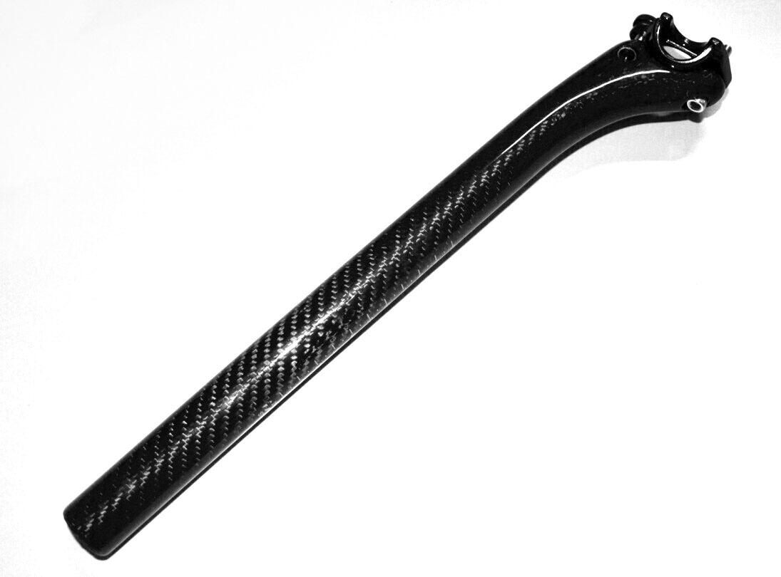 MTB/Road Bike Carbon Fiber Offset Seatpost Adjustable Racing Bicycle Seat Post eBay