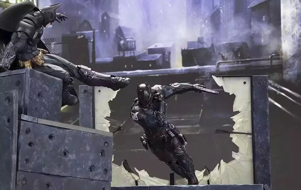 Arkham Knight Figure Side View
