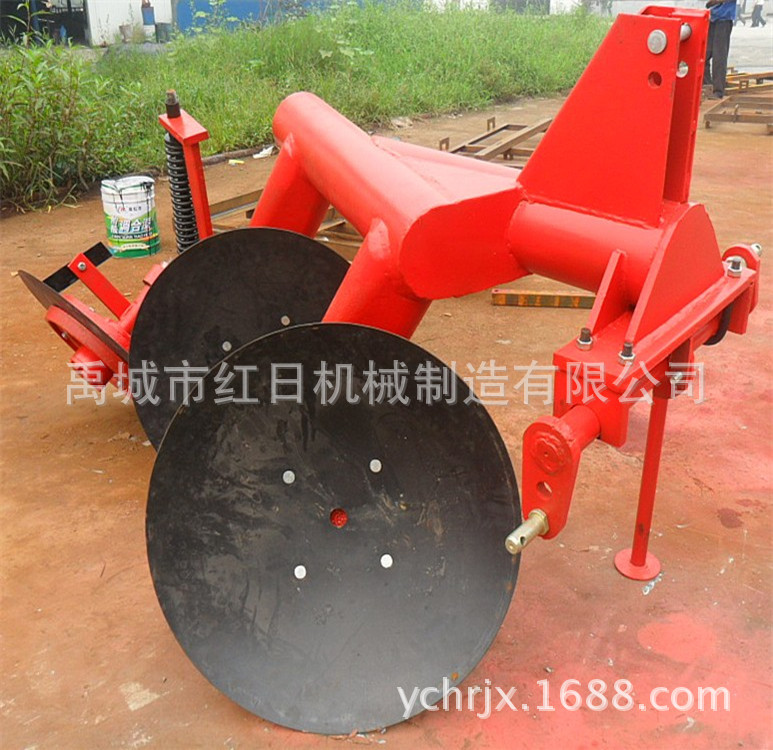 焊接管子犁1LYX-230   重型圆盘犁   拖拉机悬挂圆盘犁   犁