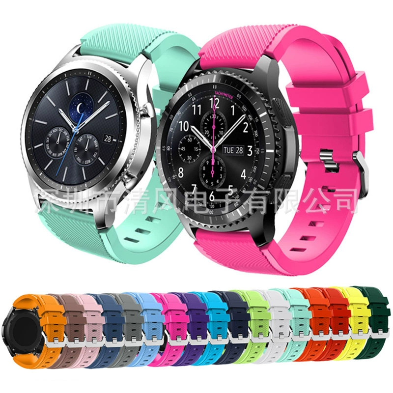 Для Samsung S3 Frontier Strap Официальный силиконовый ремешок Спортивный ремешок для часов Браслет 22 мм