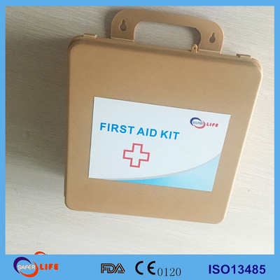 歐美款式急救箱  辦公室有內格輕便挂牆PP塑料醫藥箱急救箱空盒子