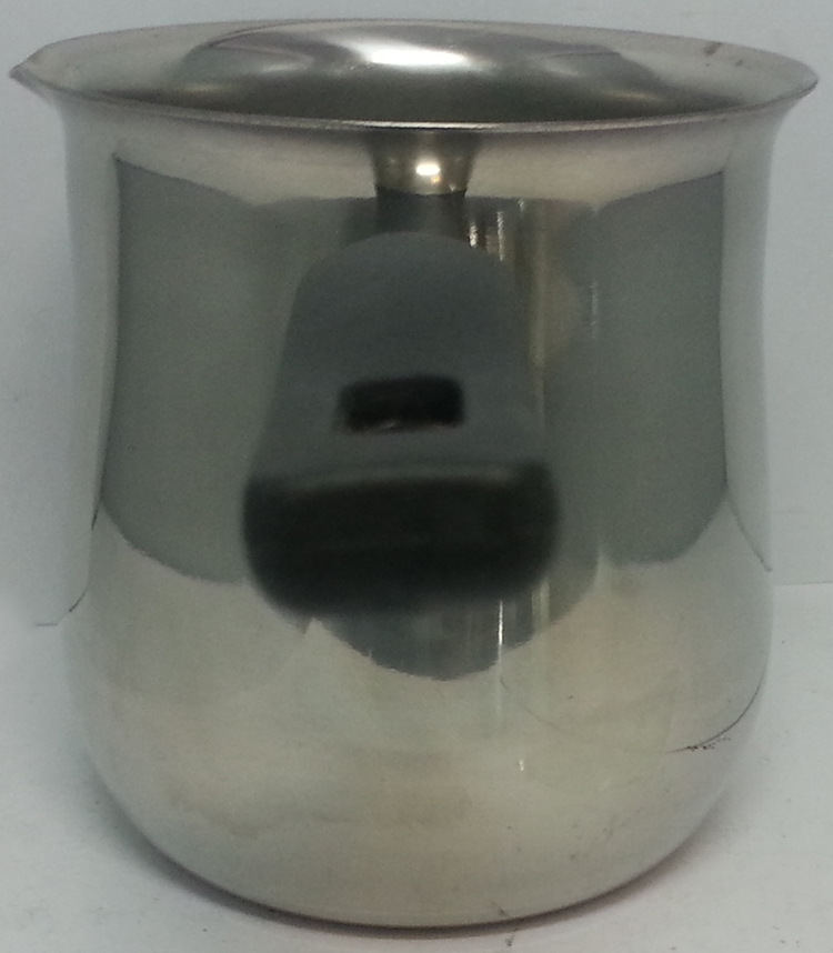Factory direct sales of stainless steel bulging milk cups, coffee cups, single-handle coffee brewing, multi-purpose coffee cups with LIDS detail image 4