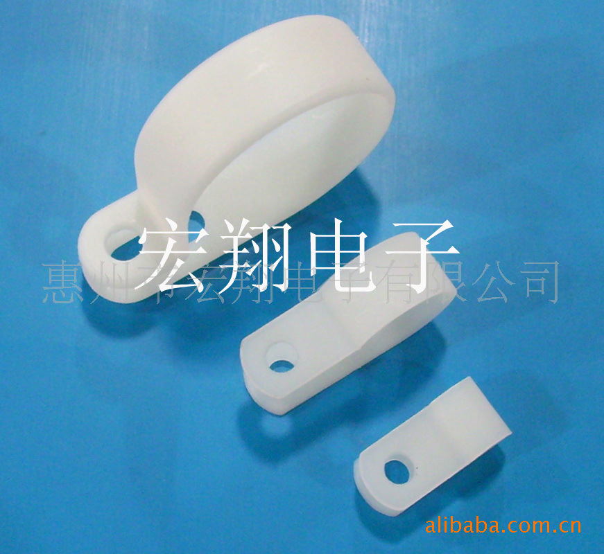 R型线夹、配线固定钮、R型线扣、线卡、压线扣、扣具