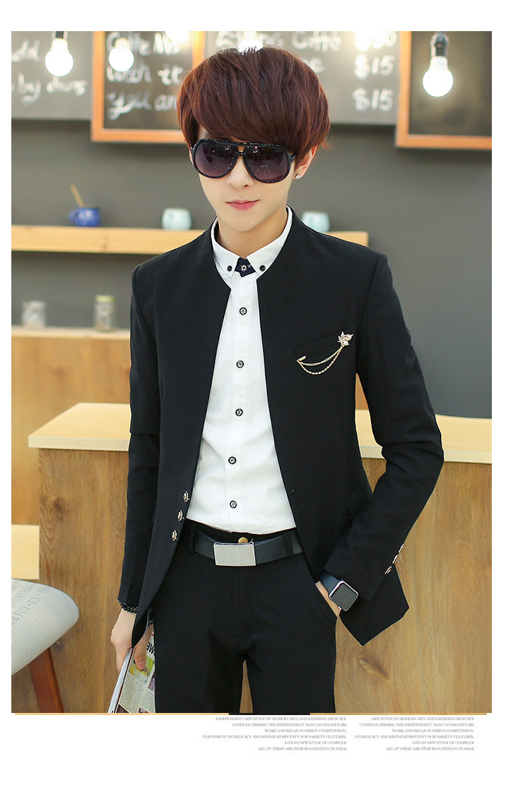 Costume homme en coton pour automne - Ref 1551423 Image 12