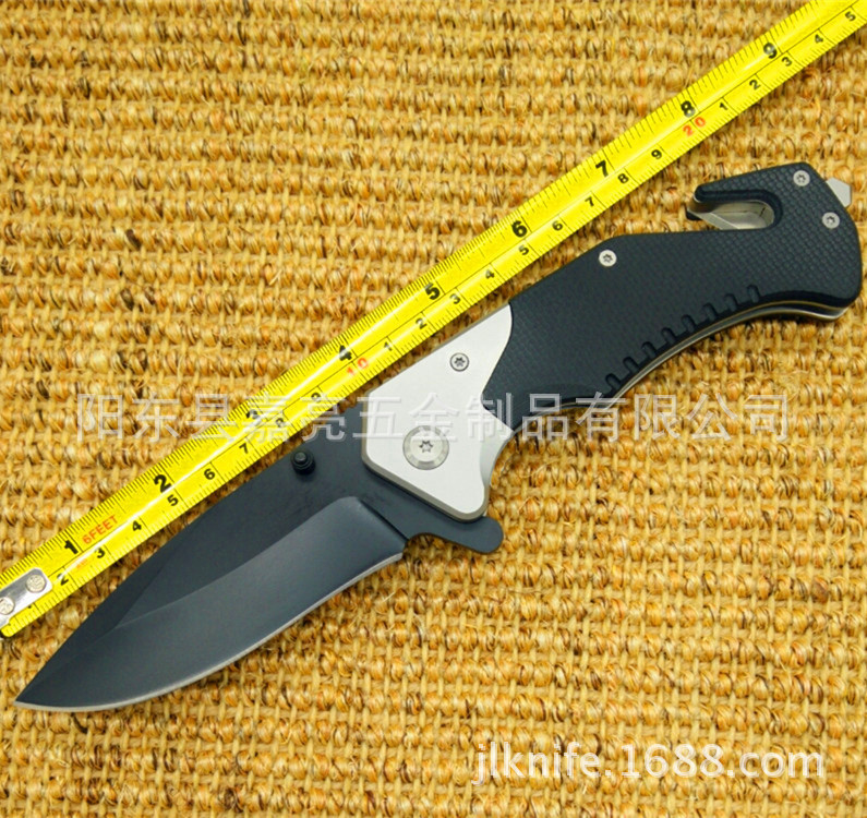 战术高硬度折叠刀 野外求生折刀防身户外刀具军刀水果小刀