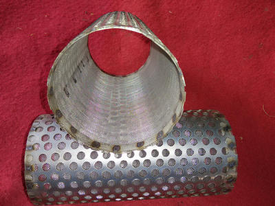 【网筒】不锈钢防静电编制网筒可定制耐高温带孔金属过滤网管网筒|ms