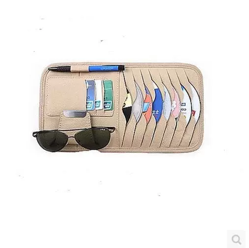 Автомобильный CD клип Солнцезащитный козырек многофункциональная автомобильная сумка для хранения компакт-дисков автомобильная сумка для компакт-дисков