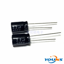 Chongx ֱ��늽���� 6.3*12 2.2uf 400v ���ܟ��Դ����ϵ��.