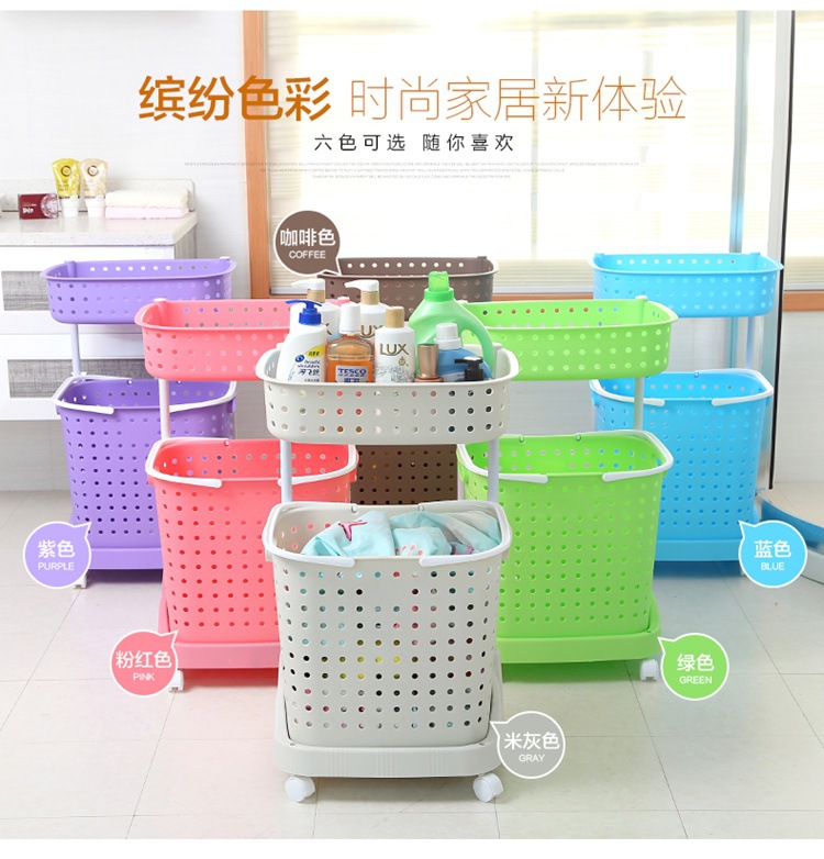 收纳篮 塑料 脏衣服收纳筐 大号塑料置物篮 镂空 台州塑料脏衣篮