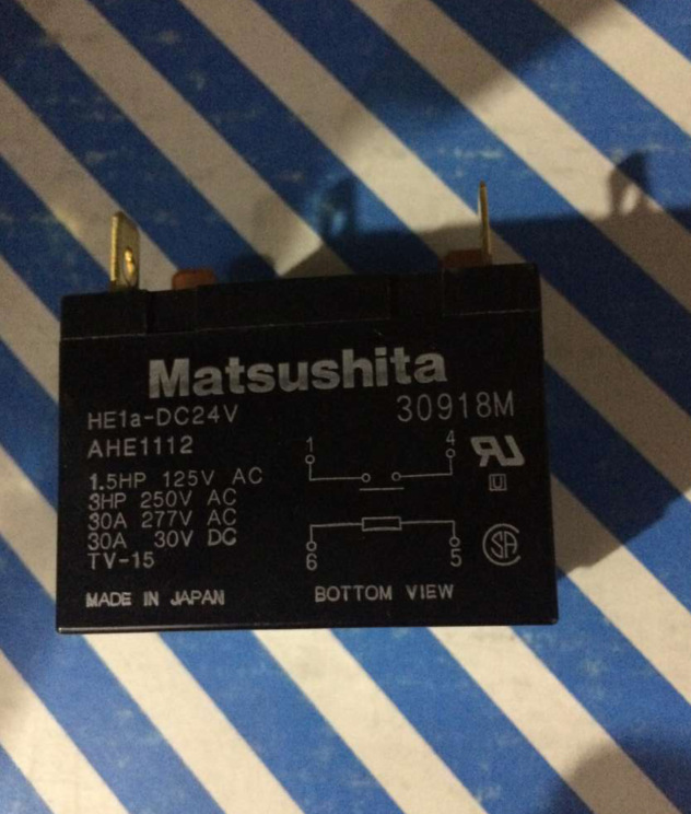 继电器  HE1a-DC24V      AHE1112
