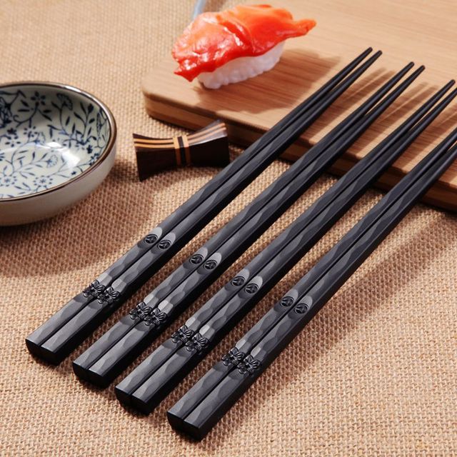 khách sạn cung cấp nhà sáng tạo Nhật Bản đũa sushi đũa hợp kim dao kéo đặt Allen chỉ đũa Đũa