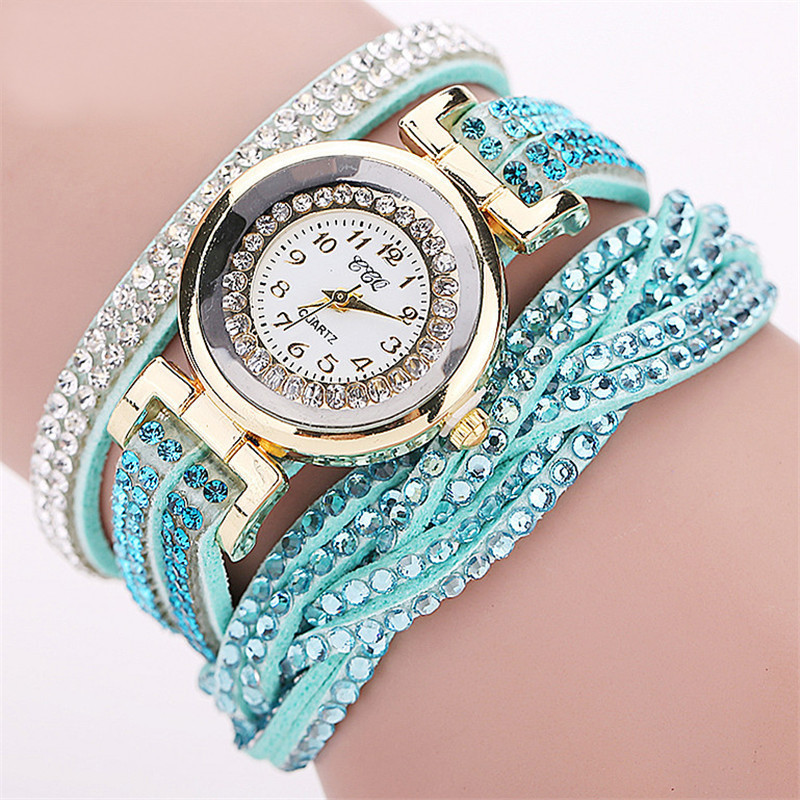 Twisted Velvet Bracelet Watch - Image 4