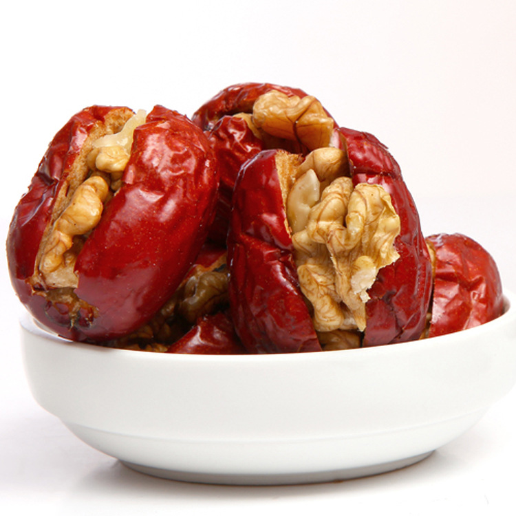 Xinjiang Wada Jujube Walnut kernel Super Jujube Walnut 500g/ bag Boutique packing wholesale